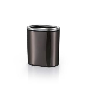Quality Rustproof 12L Open Top Stainless Steel Trash Can for sale
