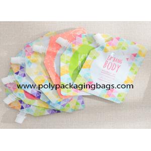 Gravure Printing Stand Up 500ML 1.5L Detergent Nozzle Bag Stand Up Spout Bag For