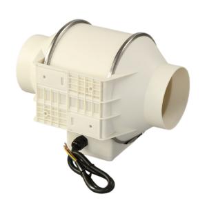 Farms Quiet Hydroponic Inline Flexible 200mm Exhaust Fan for Greenhouse