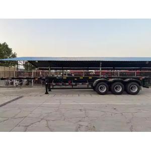 CIMC 3 Axle 40ft 20ft Skeleton Semi Trailer Container Chassis for Container