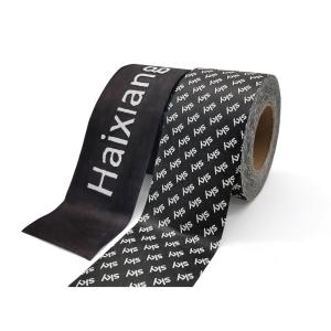 Customizable Logo Black Single Sided Hot Melt Self Adhesive Kraft Paper Tape