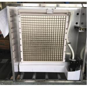 Commercial 800kg/day Ice Maker Machine, Stainless Steel Ice Making Ice Storage