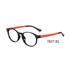 Plastic Optical Lightweight Eyeglass Frames , Big Round Eye Frames Young