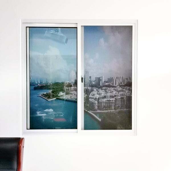 Low Maintenance Cost UPVC Sliding Window And Door High Safety