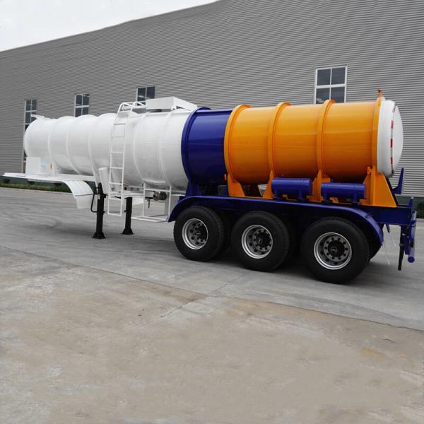 Buy 19000 Liters 3 Axle CIMC Sulfuric Acid Tanker Trailer at wholesale prices