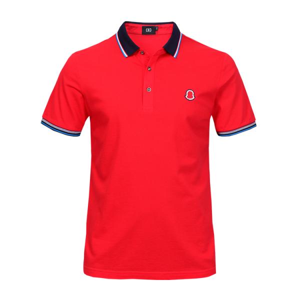 Embroidery Mens Polo Style Shirts Fashionable Designed