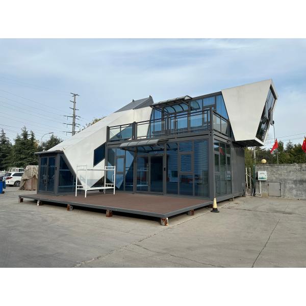 Quick Installation Advantage 20 40ft Steel Sandwich Panel Flat Pack Container House for Office Apartment Mall Workshop