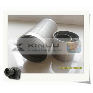 114mm Wedge Wire Screen Pipe All Welded 304 Stainless Steel Pipe Anti Corrosion