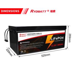 12.8V 300AH Electric Bicycle Battery Pack Home Energy LiFePO4 Battery