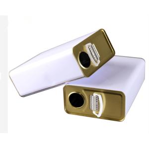 SGS 5 Liter Square Metal Paint Container Jerry Tin Can