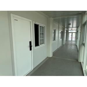 Main Material Galvanized Steel Structure Sandwich Panel Flat Pack Container