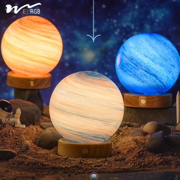 50000 Hours Lifespan Moon Bedroom Sleep Starry Sky Table Light with Charging Function