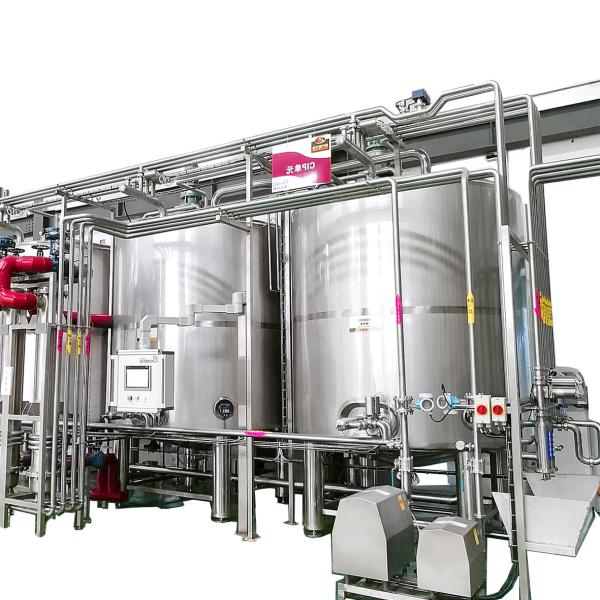 Buy Cleaning Liquids Transfer Milk Tanker RO CIP Cleaning System at wholesale prices