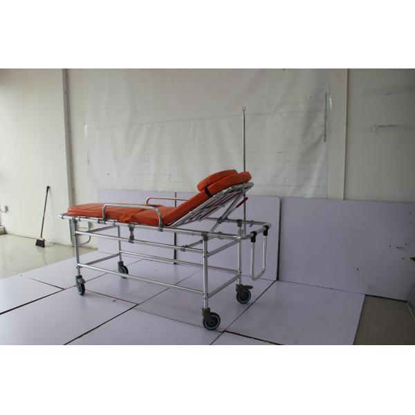 190CM & 21inch Hospital Stretcher Patient Transfer Trolley Aluminum Alloy Non Magnetic Cart
