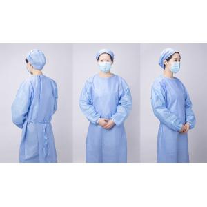 175cm 185cm Surgical Disposable Gown Lightweight Anti Pollution