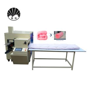 Sleeping Bags Dog Mat Rolling Packing Machine 5.75Kw