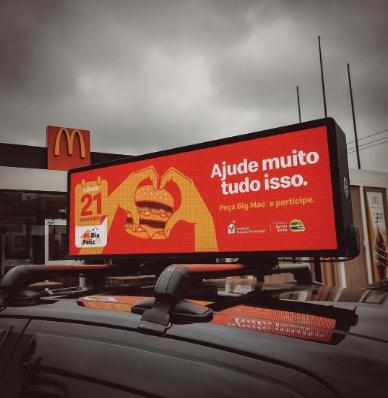 Customizable Vehicle LED Screen with Animation Display Function and 192*64dot Screen Resolution