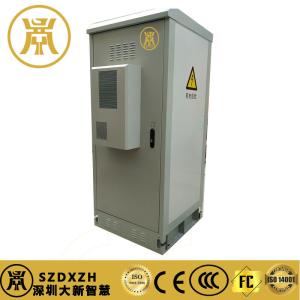 IP55 Weatherproof Free Standing Metal Communication Enclosure with One Battery