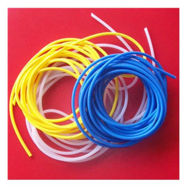 Colorful high quality large diameter silicone tube