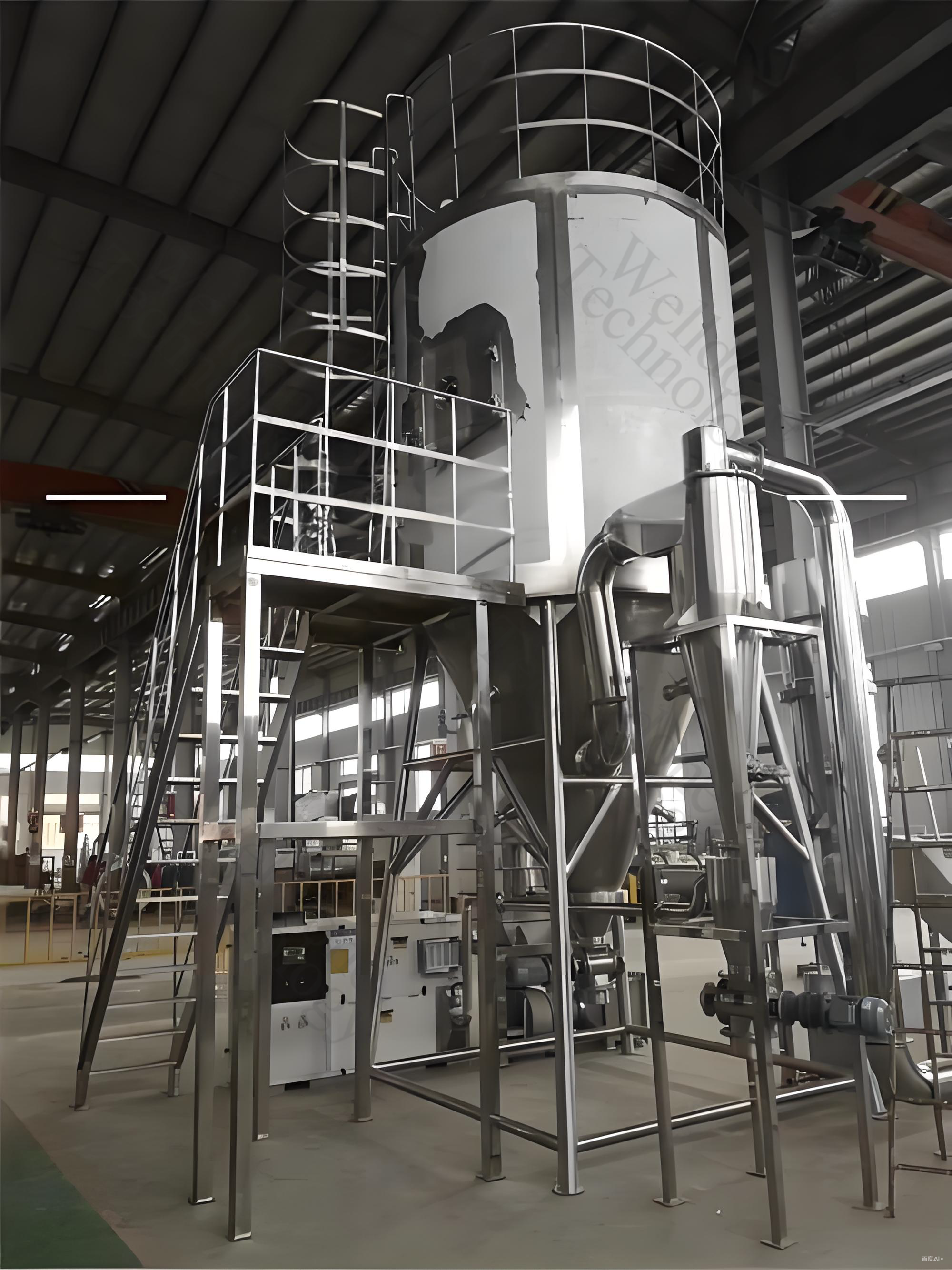 Full Stainless Steel Industrial Spray Dryer for Hemoglobin Powder
