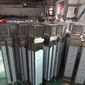 OEM&ODM Stainless steel balcony pipe railing baluster design