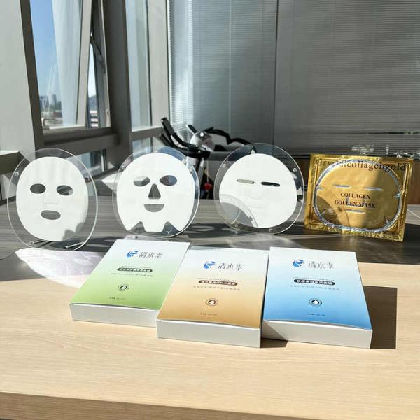 Private Label Korean Skin Care Wholesale Custom Bio Collagen Bio Real Deep Hydrating Overnight Hydrogel Face Mask Facial Mask