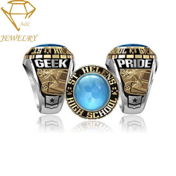 Buy Silver Custom Mens Class Ring at wholesale prices