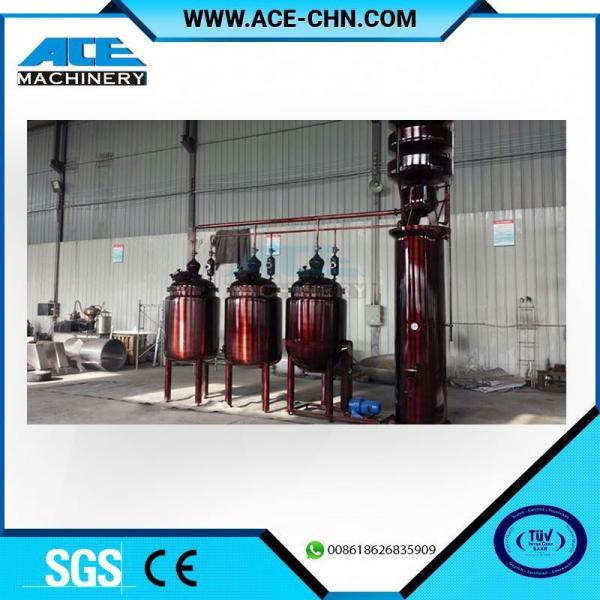Buy 100L 200L 300L 500L All Red Copper Small Size Whiskey Gin Brandy Distilling Equipment at wholesale prices