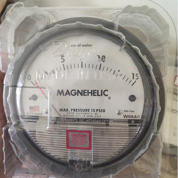 Buy Dwyer  0-15cm Magnehelic Differential Pressure Gauge Dwyer Series 2000 at wholesale prices
