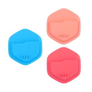 Multifunctional Bathroom Hanging Silicone Rubber Toothbrush Placement Bag