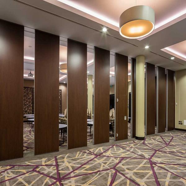 Soundproof Folding And Sliding Walls Rooms Door Partition Wall For Hotel Banquet Hall