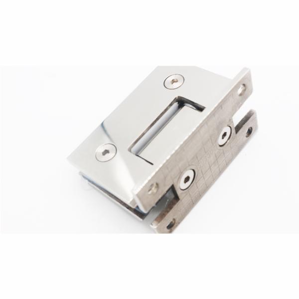 Long Lift Tempered Glass Hinges 90 Degree Chrome Plate Brass Glass Shower Door Hinge