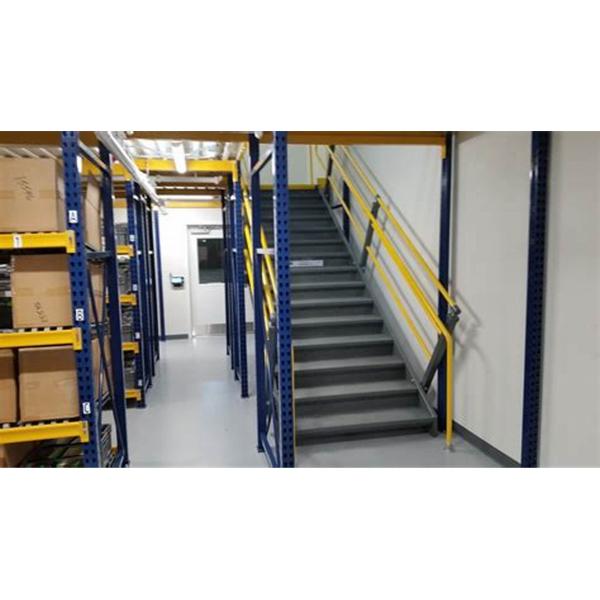 Quality Industrial Warehouse Mezzanine Rack Multi Tier Stackable Steel Storage Racks for sale