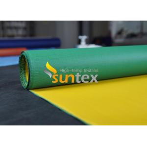 Professional Safety Pu Coated Fiberglass Fabric Fire Blanket Heat Insulation
