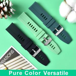 20mm Environmentally Friendly Silicone Watch Strap Quick Release Design