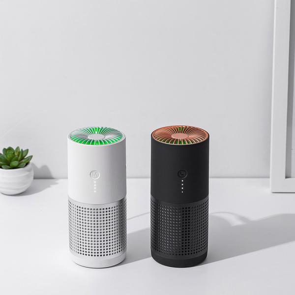 Portable Travel-Size Air Purifier with Activated Carbon Filter Remove Formaldehy
