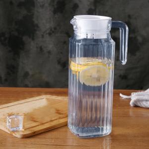 Hotel Silicone Cap 1000ml 200ml Glass Cold Kettle