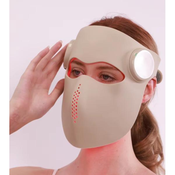 Multi-Wavelength Red Light Therapy Face Mask – 288 LEDs (660/460/850/1064nm), Wireless, 3 Timer Settings, CE/FCC/RoHS Certified