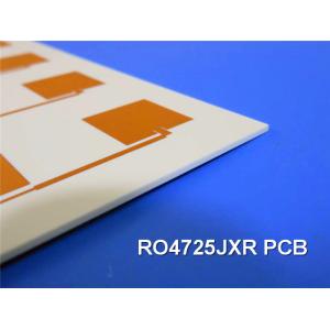 60.7mil RO4725JXR PCB Board With ENIG On Pads No Top Or Bottom Silkscreen Or