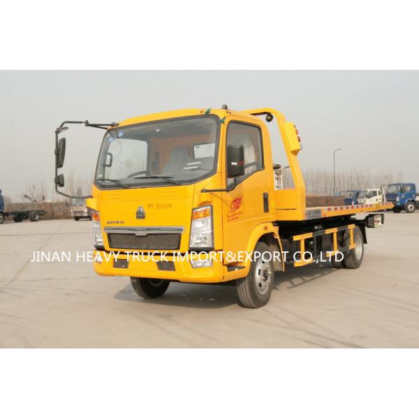 Buy SINOTRUK Flatbed LHD Tow Truck Wrecker 8 Tons 90km/H at wholesale prices