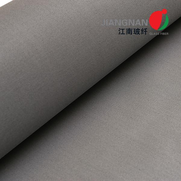 Air Distribution PU Coated Fiberglass Fabric Flame Retardant Chinese A1
