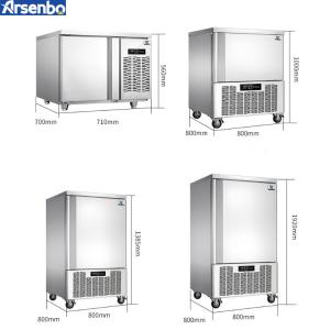 880W Removable Stainless Steel Upright Commercial Freezer Multiclimate