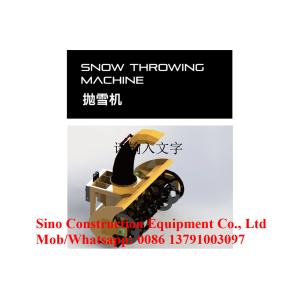 6x4 Multi Purpose 6m3 12m3 Ice Breaker Snow Removal Truck