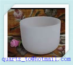 Quality crystal Quartz Singing Bowls for sale