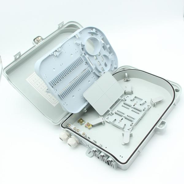 Buy 24 Cores Fiber Distribution Box Full Loaded With Plc Splitter And Adapter at wholesale prices