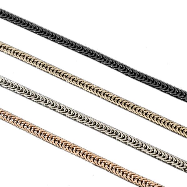 detachable strap flat chain non-fading metal shoulder strap slung chain Bag chain strap