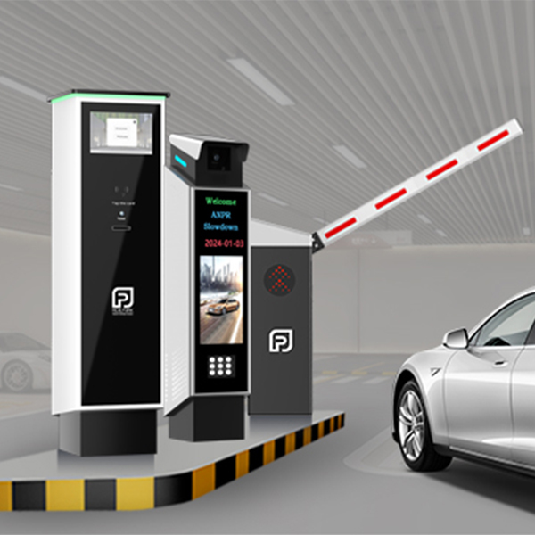 Smart Parking System with 10.1-inch LCD Display, NFC Reader & Thermal Printer