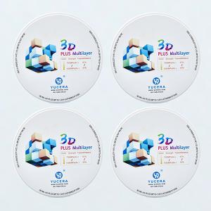 China 43% 49% translucent 3D Multilayer Dental Zirconia Discs on sale