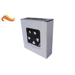 Easy Open Corrugated Paper Box Custom Crash Lock Base For Packaging