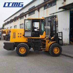 Automatic Small Rough Terrain Forklift 3 Ton 3.5 Ton ATV Forklift For Outdoor
